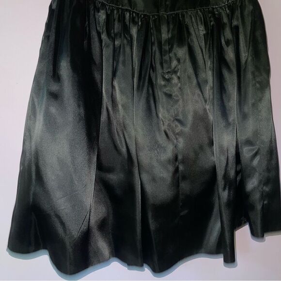 Gunne Sax Size 7 Formal Dress Strapless Black Sequin - Picture 6 of 7